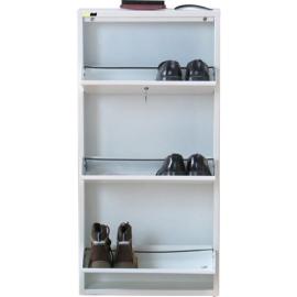 Kaser Metal Ayakkabılık Modelleri 3 Lü Kilitli Beyaz